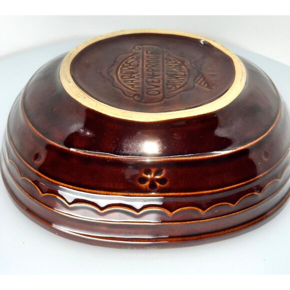 VTG MCM Divided Serving Mar-crest Stone-Proof Ovenware Made in USA Oven Safe - Picture 4 of 11